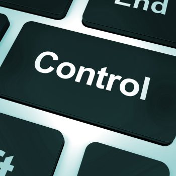 Control Computer Key Showing Remote Controller Or Interfacing
